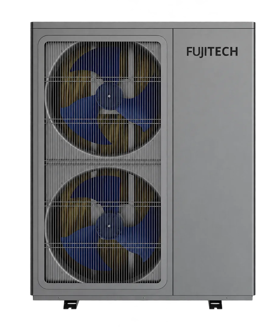 Fujitech FJTR-INV-ELC çift fanlı R32 ısı pompası